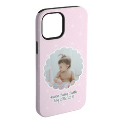 Baby Girl Photo iPhone Case - Rubber Lined