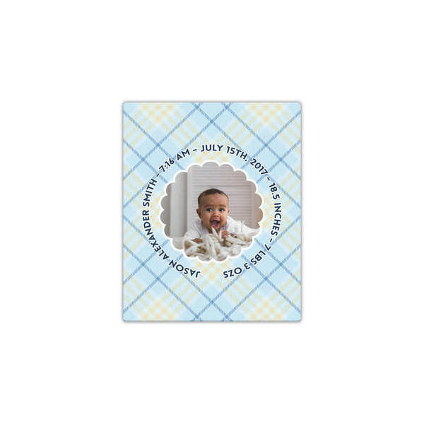 Baby Boy Photo 11x14 - Canvas Print - Front View