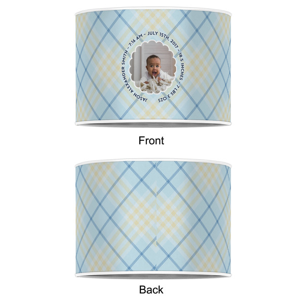 Baby Boy Photo 12" Drum Lampshade - APPROVAL (Poly Film)