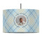 Baby Boy Photo 12" Drum Pendant Lamp - Fabric