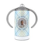 Baby Boy Photo 12 oz Stainless Steel Sippy Cup