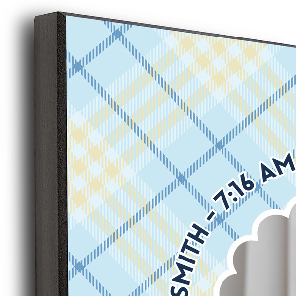 Baby Boy Photo 12x12 Wood Print - Closeup