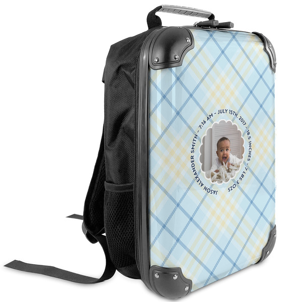 Custom Baby Boy Photo Kids Hard Shell Backpack