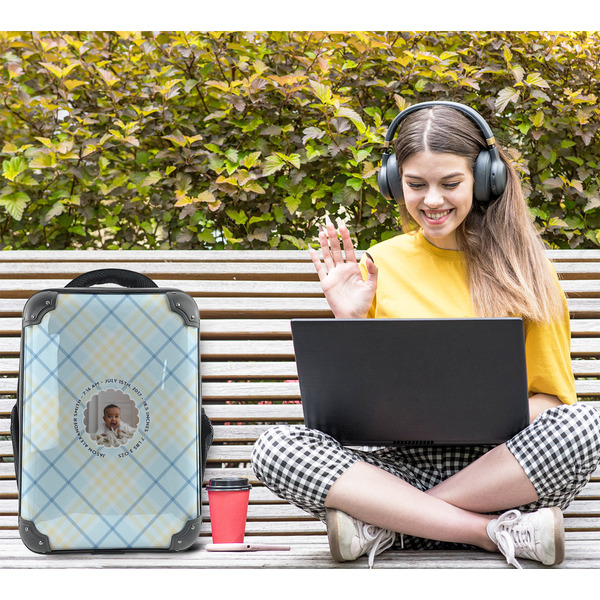 Baby Boy Photo 15" Backpack - LIFESTYLE