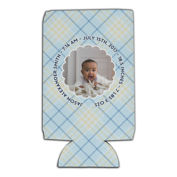 Baby Boy Photo 16oz Can Sleeve - Set of 4 - FRONT