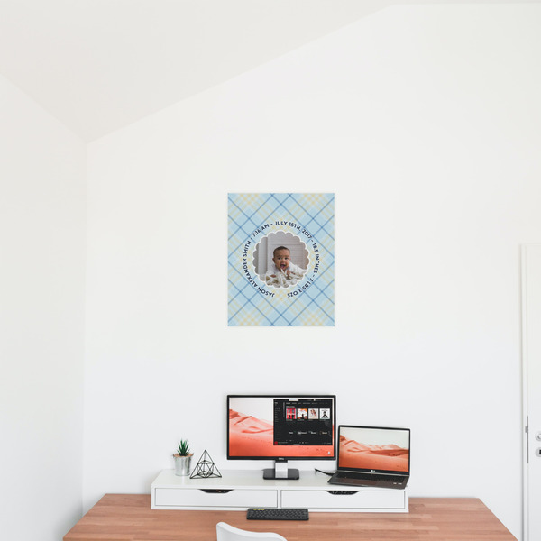 Baby Boy Photo 16x20 - Matte Poster - On the Wall