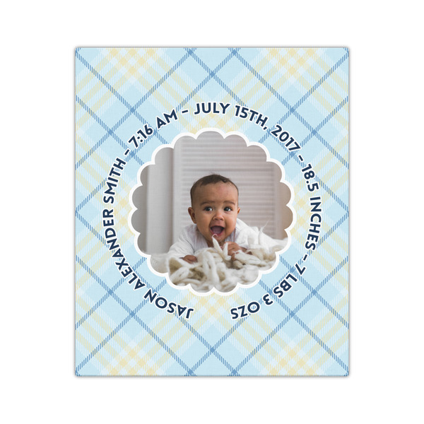 Baby Boy Photo 20x24 - Canvas Print - Front View