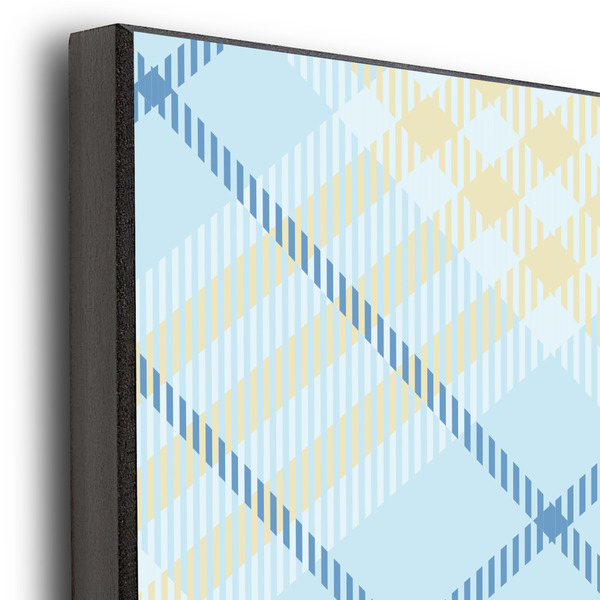 Baby Boy Photo 20x24 Wood Print - Closeup