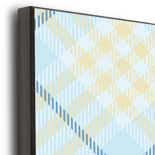 Baby Boy Photo 20x30 Wood Print - Closeup