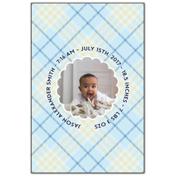 Baby Boy Photo Wood Print - 20x30