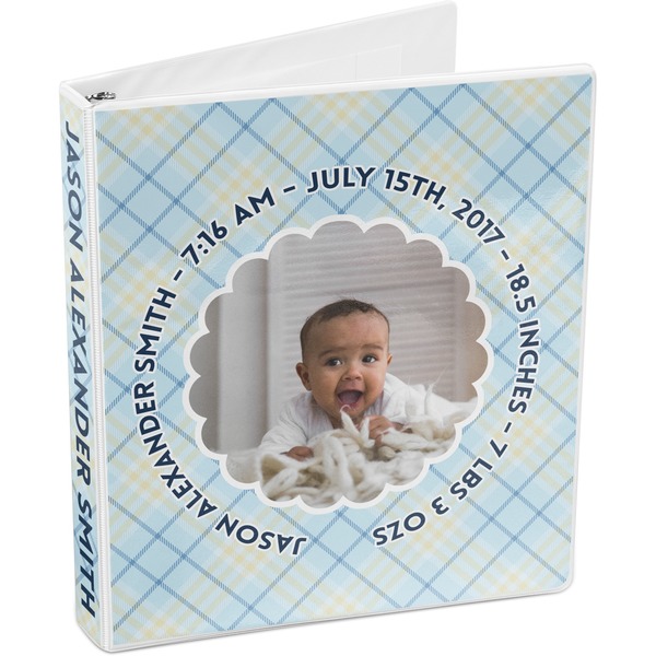 Baby Boy Photo 3-Ring Binder 3/4 - Main