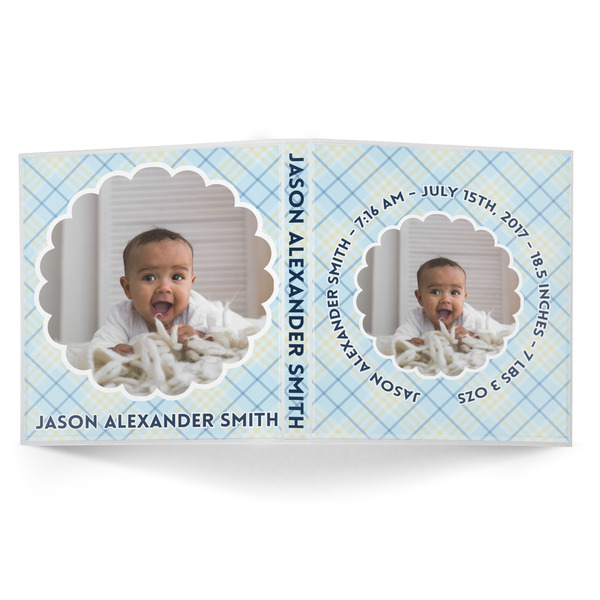 Baby Boy Photo 3-Ring Binder Approval- 1in