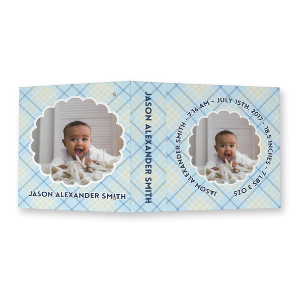Baby Boy Photo 3 Ring Binders - Full Wrap - 2" - OPEN OUTSIDE