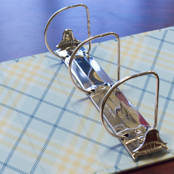 Baby Boy Photo 3 Ring Binders - Full Wrap - 3" - DETAIL