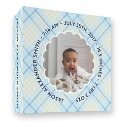 Baby Boy Photo 3 Ring Binder - Full Wrap - 3"