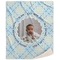 Baby Boy Photo Sherpa Throw Blanket (Personalized)
