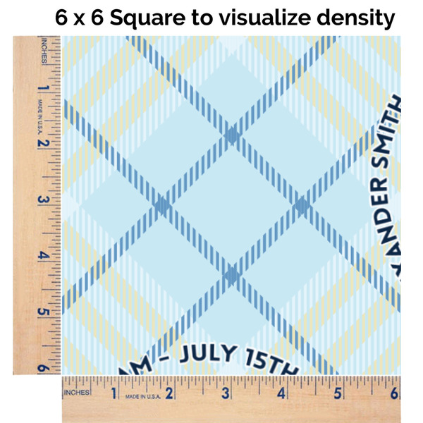 Baby Boy Photo 6x6 Swatch of Fabric