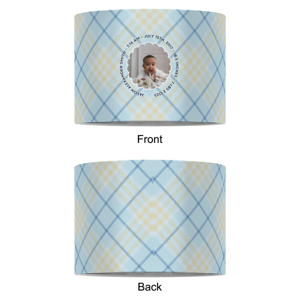 Baby Boy Photo 8" Drum Lampshade - APPROVAL (Fabric)