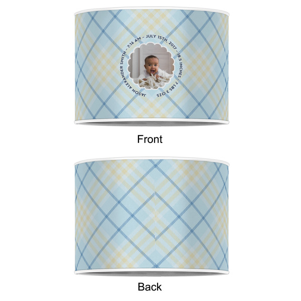 Baby Boy Photo 8" Drum Lampshade - APPROVAL (Poly Film)