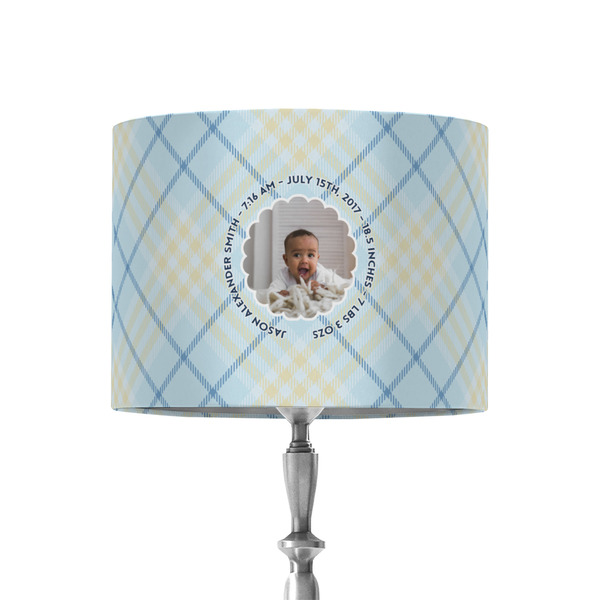 Custom Baby Boy Photo 8" Drum Lamp Shade - Fabric