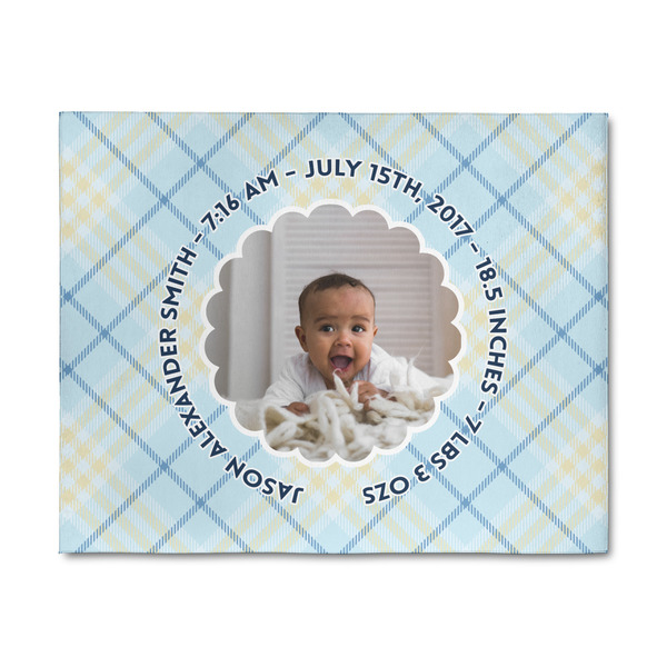 Custom Baby Boy Photo 8' x 10' Patio Rug