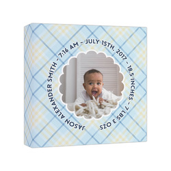 Baby Boy Photo Canvas Print - 8x8
