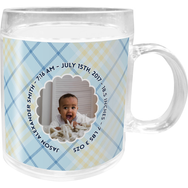Custom Baby Boy Photo Acrylic Kids Mug (Personalized)