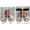 Baby Boy Photo Adult Ankle Socks - Double Pair - Front and Back - Apvl