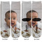 Baby Boy Photo Adult Crew Socks - Double Pair - Front and Back - Apvl