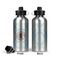 Baby Boy Photo Aluminum Water Bottle - Front and Back