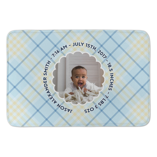 Custom Baby Boy Photo Anti-Fatigue Kitchen Mat
