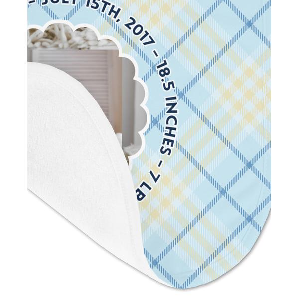 Baby Boy Photo Baby Bib - AFT detail