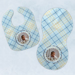 Baby Boy Photo Baby Bib & Burp Set