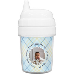 Baby Boy Photo Baby Sippy Cup (Personalized)