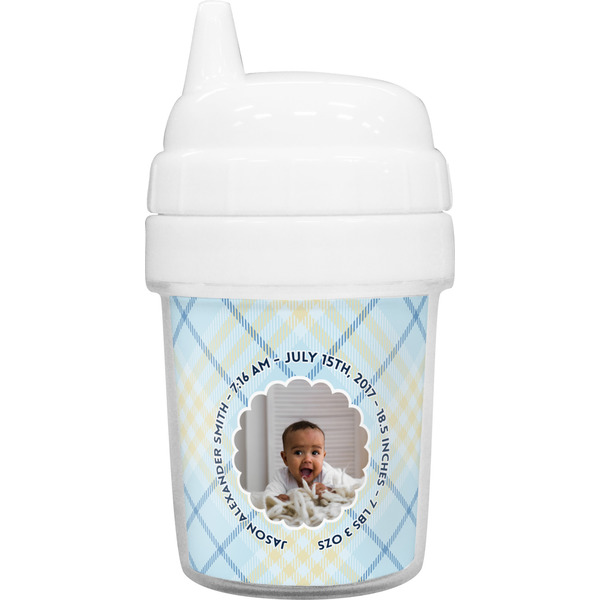 Custom Baby Boy Photo Baby Sippy Cup (Personalized)