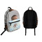 Baby Boy Photo Backpack front and back - Apvl