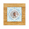 Baby Boy Photo Bamboo Trivet with 6" Tile - FRONT