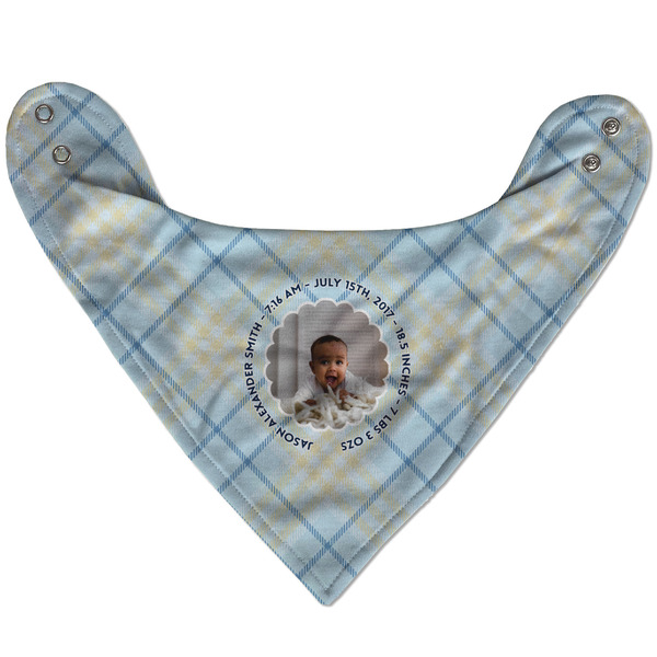 Baby Boy Photo Bandana Flat Approval