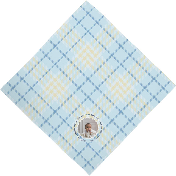 Baby Boy Photo Bandana - Full View