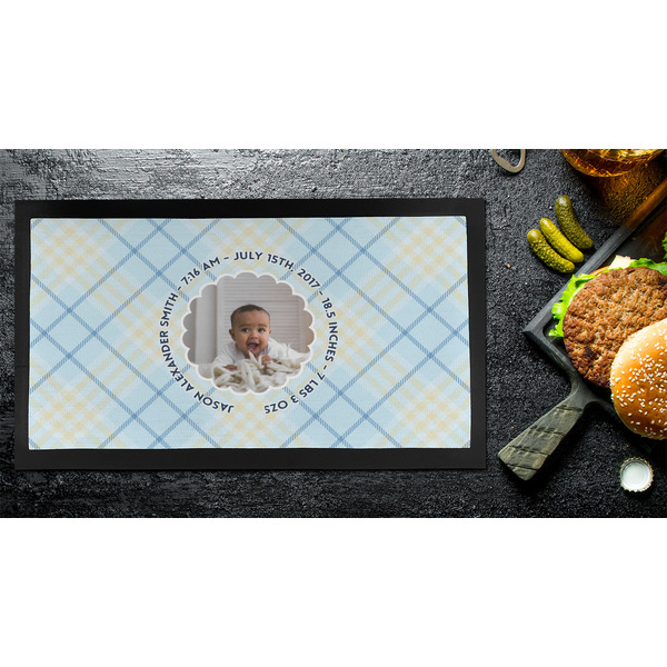 Baby Boy Photo Bar Mat - Small - LIFESTYLE