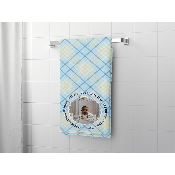 Baby Boy Photo Bath Towel - LIFESTYLE