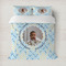 Baby Boy Photo Duvet Cover Set - Full / Queen (Personalized)