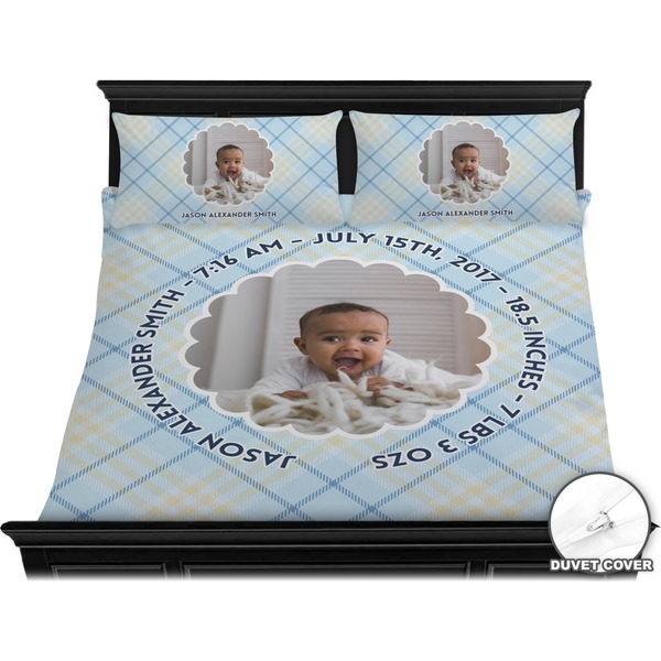 Baby Boy Photo Bedding Set (King) - Duvet