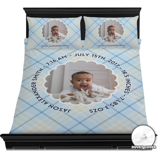 Baby Boy Photo Bedding Set (Queen) - Duvet