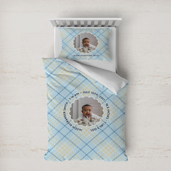 Baby Boy Photo Duvet Cover Set - Twin XL (Personalized)