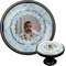 Baby Boy Photo Cabinet Knob (Black) (Personalized)