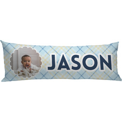 Baby Boy Photo Body Pillow Case (Personalized)