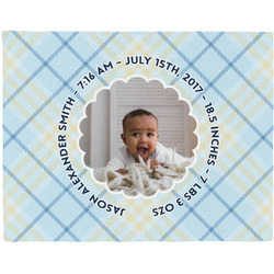 Baby Boy Photo Woven Fabric Placemat - Twill