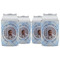 Baby Boy Photo Can Cooler (12 oz) - Set of 4