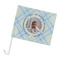 Baby Boy Photo Car Flag - Large